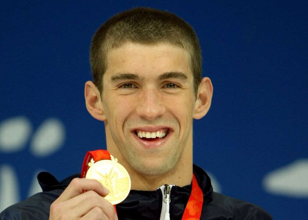 2008: Michael Phelps tops Mark Spitz